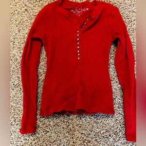 WOMENS RED TOP!